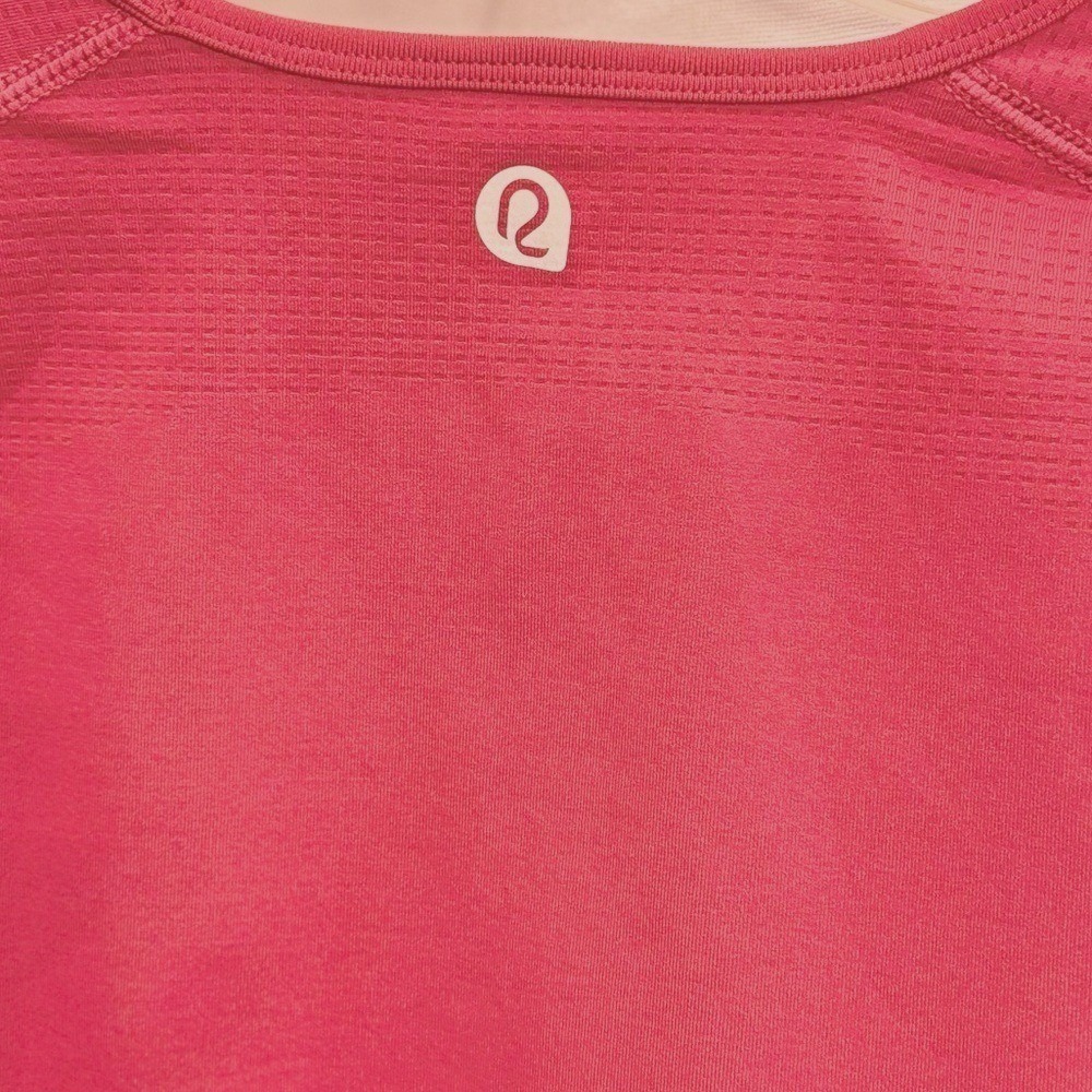 90 Degree by‎ Reflex Womens Seamless Long Sleeve Crop Top Red XL Thumbholes - Picture 4 of 8